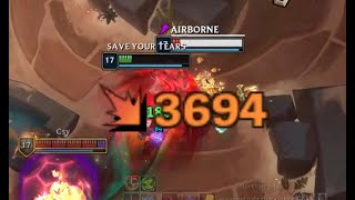 SION ULT 3694 DAMAGE  ARENA [upl. by Eanal]