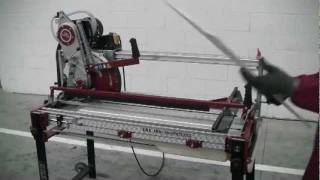 ZOE ADVANCED LINE  ZIPPER LINE  RAIMONDI BRIDGE WET SAW [upl. by Starbuck]