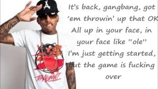 Kid Ink  Gassed Up ON SCREEN LYRICS [upl. by Doownelg136]