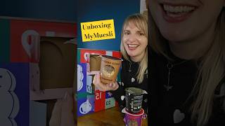 Calendrier de lavent mymuesli unboxing découverte mymuesli snacks food [upl. by Leanatan746]