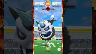 Solo MEGA GLALIE vs THE🔥STARTER SQUAD pokemongo pokemon megaglalie solo [upl. by Marley]