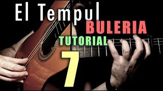 Arpeggio Exercise  24  El Tempul Buleria by Paco de Lucia [upl. by Hendry]