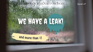 We have a leak  Our Narrowboat Fitout  EP37 [upl. by Esac]