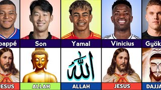 Famous Footballers and Their GOD [upl. by Orips]