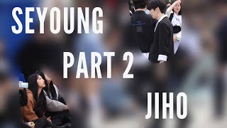 SEYOUNG AND JIHO MOMENTS PART 2 [upl. by Etnuad]