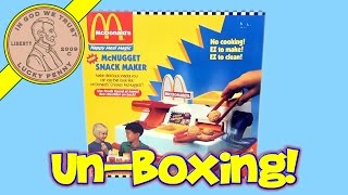 McDonalds Happy Meal Magic Toys  1993 Frozen Fruit Snack Maker Unboxing [upl. by Einitsed654]