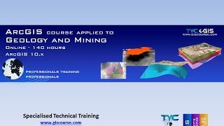 ArcGIS Course applied to Geology and Mining  Online Training [upl. by Kreg]