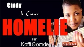 Kofficentral Cindy  Le coeur dans Homelie Clip Officiel [upl. by Xeno]