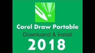 How to download Corel Draw Portable in hindi 2019 [upl. by Parrie887]