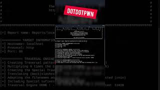 DOTDOTPWN  PATH TRAVERSAL  LOCAL FILE INCLUSION [upl. by Fotzsyzrk850]