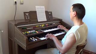 Schneewalzer  Organist Bujor Florin Lucian playing on the Yamaha Electone C55N Organ [upl. by Piggy]