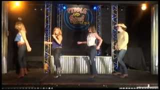 How to do the Achy Breaky Heart line dance [upl. by Eirrahs]