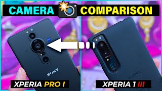 Xperia Proi vs Xperia 1iii  Camera Comparisonwith a surprise halfway through [upl. by Eillime]