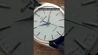 Is Grand Seiko BETTER Than Rolex [upl. by Rakso768]