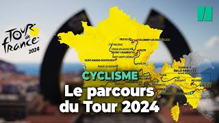 Le parcours du Tour de France 2024 dévoilé en intégralité [upl. by Andre]