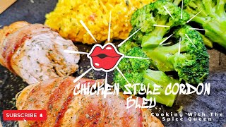 Flavorful Chicken Style Cordon Bleu Recipe cordonbleu [upl. by Kurman]