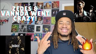 ZEDES  SIDEQUEST FT VANNDA OFFICIAL AUDIO UK REACTION [upl. by Notgnillew]