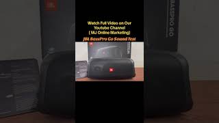 JBL BassPro Go Sound Test Part 2 caraudio bass subwoofer hometheaterspeaker jbl bassboosted [upl. by Inail]