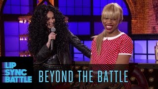 Beyond the Battle with Rumer Willis amp Bryshere Gray Yazz the Greatest  Lip Sync Battle [upl. by Neille114]