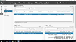 How to add physical disks to existing Storage Pool in Windows Server 2016 [upl. by Bornstein]