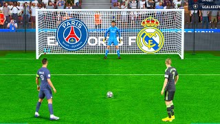 FIFA 23 I PSG VS REAL MADRID I PENALTY SHOOTOUT I PC NEXT GEN I 4K [upl. by Edyaj]