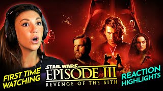 Coby devastated by REVENGE OF THE SITH 2005 Movie Reaction FIRST TIME WATCHING [upl. by Garmaise]