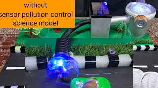 Pollution control science working model  Pollution problem solving model  save environment model [upl. by Kuster]