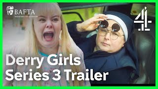 TRAILER  BAFTAWINNING Derry Girls  Series 3  Channel 4 Comedy [upl. by Teria740]