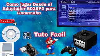 Tuto como Jugar desde Adaptador SD2SP2 GAMECUBE Super Facil [upl. by Ginevra]