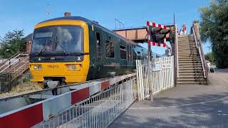 Crediton Level Crossing Devon [upl. by Latrina818]