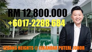 Luxury Bungalow  Ledang Heights 21K sqft 😱 0172288 684 📲 [upl. by Shamrao]