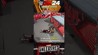 Piper Nivens no Stand up Choices Dimaria Yesta vs Piper Nivens WWE 2K24 wwe animewwe wweshorts [upl. by Fruma]