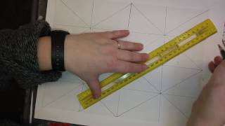 How to make a simple triangle grid [upl. by Erdnaek]