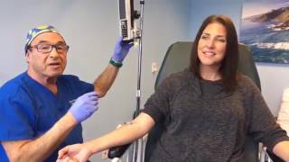 Watch a live IV and process of Ketamine infusion therapy  Ketamine Clinics of Los Angeles [upl. by Othello447]