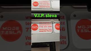 Tiskneme VIP slevy na jízdu s Teslou tesla jizdy voucher sleva [upl. by Barth544]