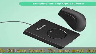 Stageek Mouse Jiggler Mechanical 100 Undetectable by IT Mouse Mover with OnOff Switch Simulate [upl. by Truelove]