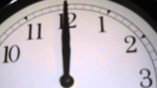 Uhr schlägt 12 Geisterstunde Mitternacht 12 mn clock witching hour noise Geräusch freesound [upl. by Hoi387]