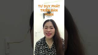 TƯ Duy phát triển thái độ của bản thân [upl. by Ardyaf]