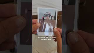 💜 BTS V Boston Bag 🎀 Artist made collection unboxing 💜bts btsmerch unboxingreels unboxing kpop [upl. by Ahsirhcal922]