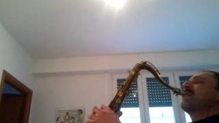 Massimo DAvola plays vintage Berg Larsen 130 2 M Sonny Rollins WOW [upl. by Alysa]