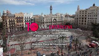 Fallas Valencia 2019 Mascletà Viernes 8 de Marzo 2019 Pirotecnia Martí Reyes Martí [upl. by Grim]