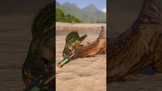 Spinoraptor vs Edmontosaurus  JWE2 mod [upl. by Haidedej599]