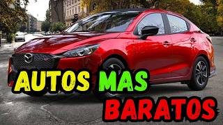 LOS 10 AUTOS MAS BARATOS DE MEXICO 20242025 [upl. by Ssyla417]