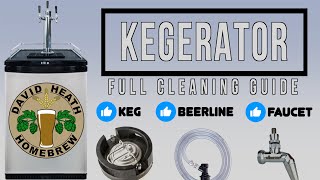 Kegerator Cleaning Guide Corny Keg Beer Lines and Faucets [upl. by Catima50]