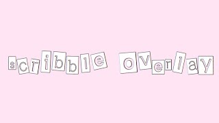 draw scribble overlay [upl. by Esor]