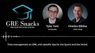 GRE Snacks podcast  Time management on the GRE [upl. by Norabal]