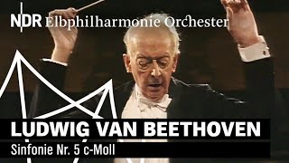 Beethoven Sinfonie Nr 5 mit Günter Wand 1994  NDR Elbphilharmonie Orchester [upl. by Orme]