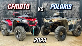 CFMOTO CFORCE 600 amp 2023 Polaris Sportsman 570 Comparison [upl. by Tanner]