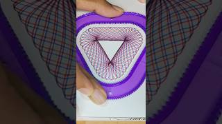 Colourful spirograph design shorts spirograph spirographart satisfying art [upl. by Maurits]