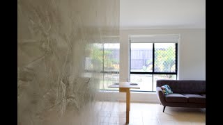 Venetian Plaster application timelapse [upl. by Chloe]